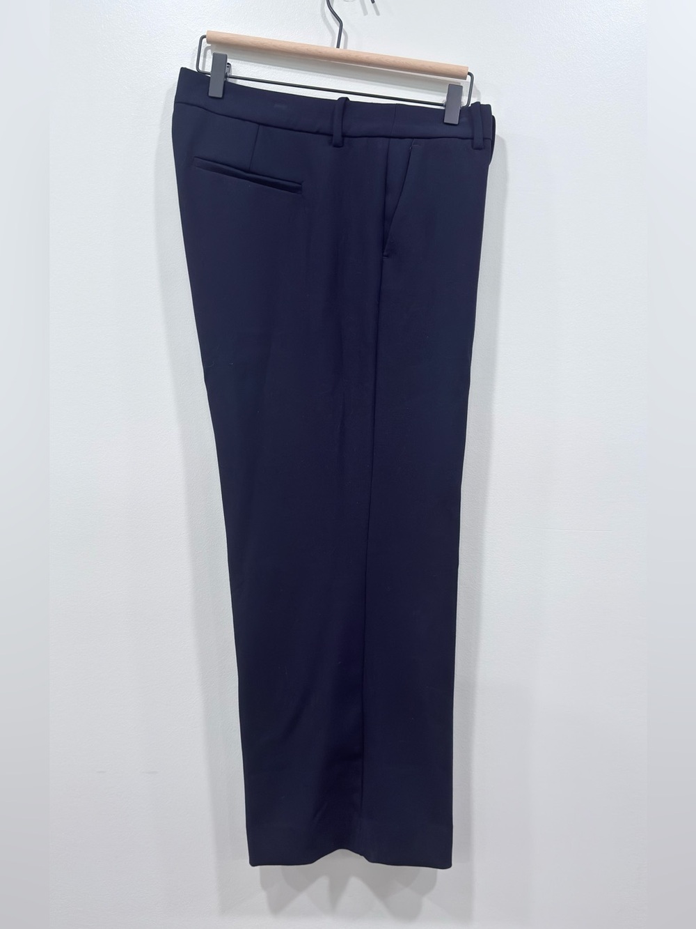 J Crew 365 Women’s Navy Slim Wide-Leg Cropped Dress Pants - Picture 7 of 9